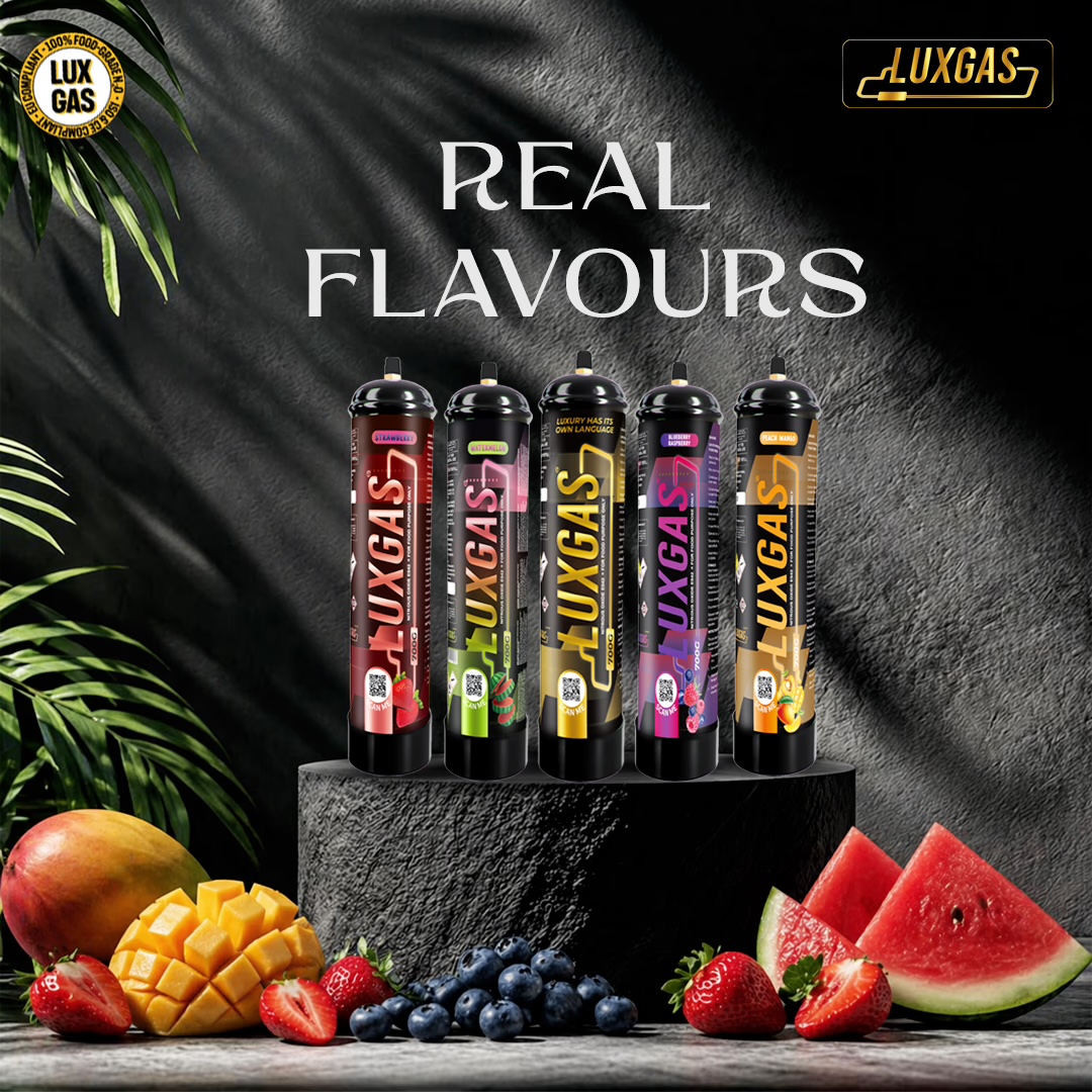 LUXGAS real flavours